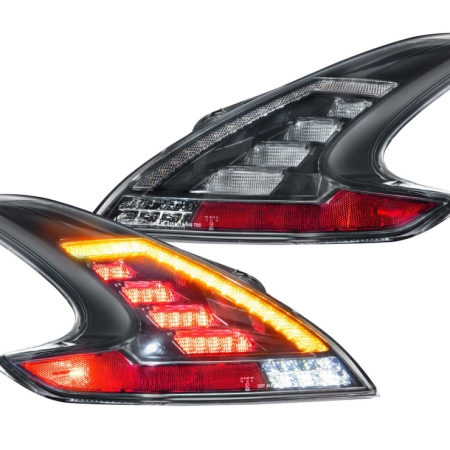Morimoto XB LED Taillight Pair Smoked Nissan 370Z 09-20