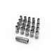 ISR Performance Steel 50mm Open Ended Lug Nuts M12x1.50 – Neo Chrome