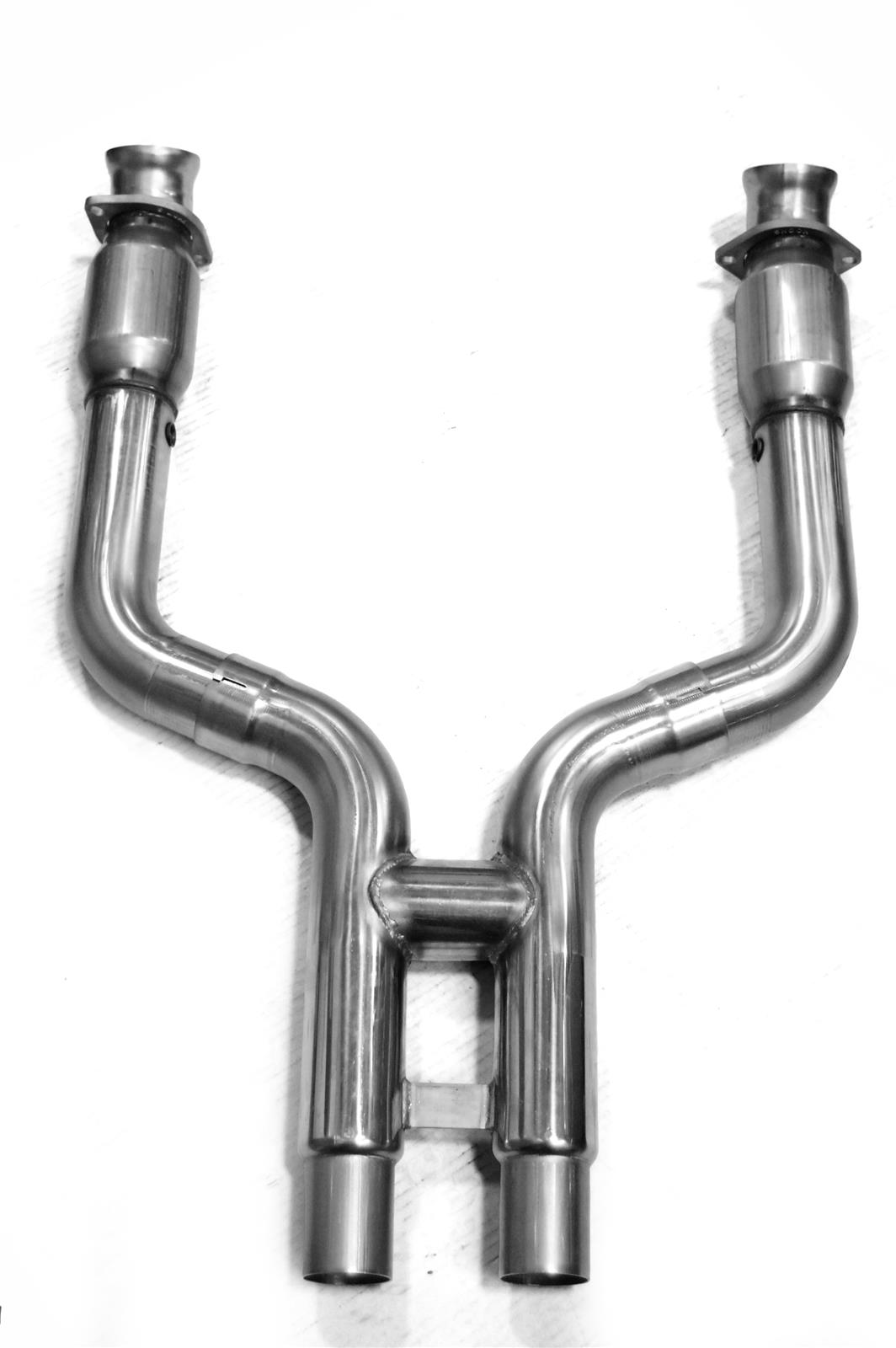 Kooks 11-14 Ford Mustang GT 5.0L 4V 3in x 2 3/4in OEM Exhaust GREEN Cat H Pipe Kooks HDR Req