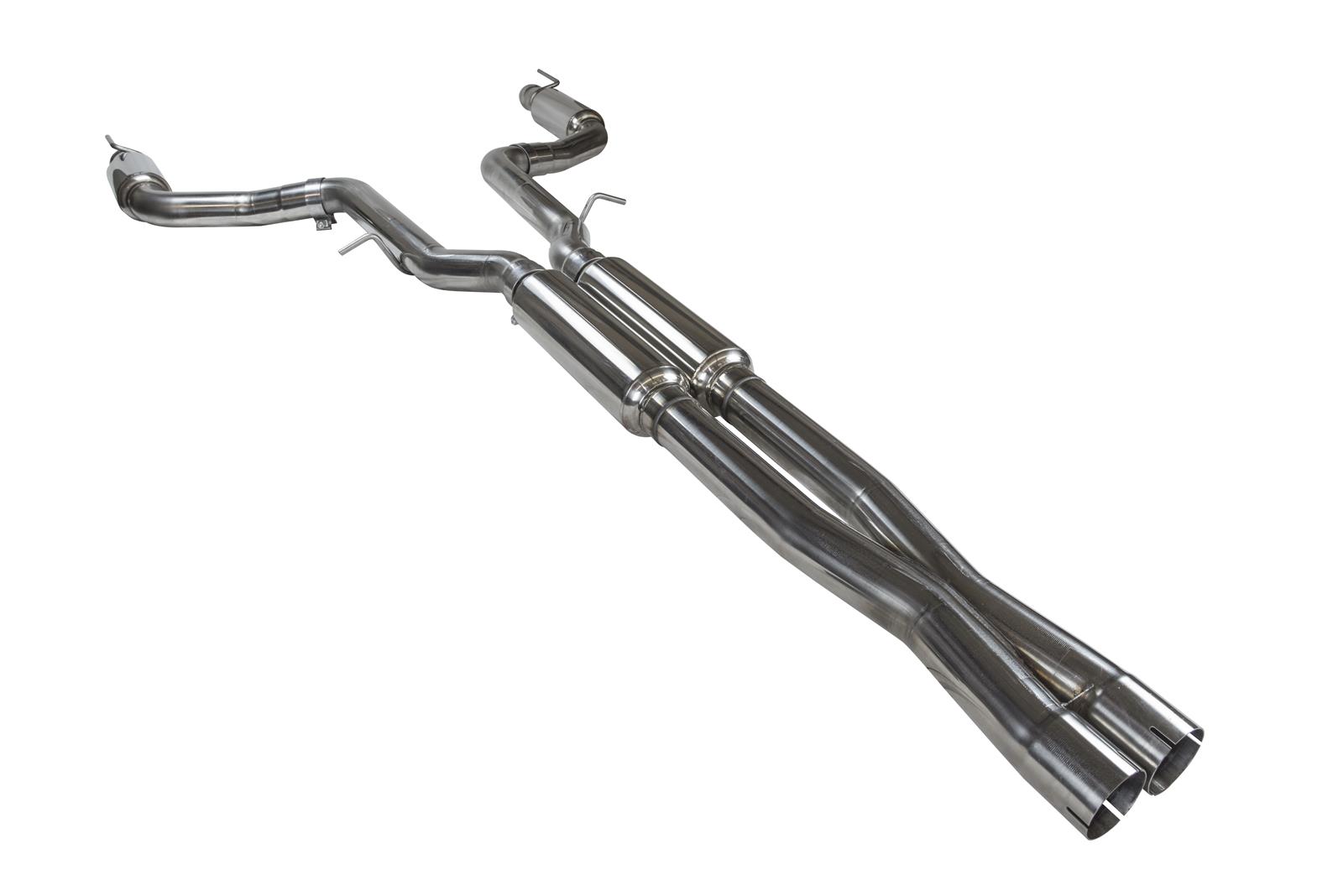 Kooks 2015+ Dodge Challenger Hellcat 3in OEM Style Cat-Back Exhaust System Uses OEM Tips