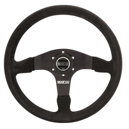 Sparco R 375 Suede Steering Wheel – Black