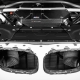 Eventuri BMW F90 M5 – Black Carbon Intake with Shroud Set