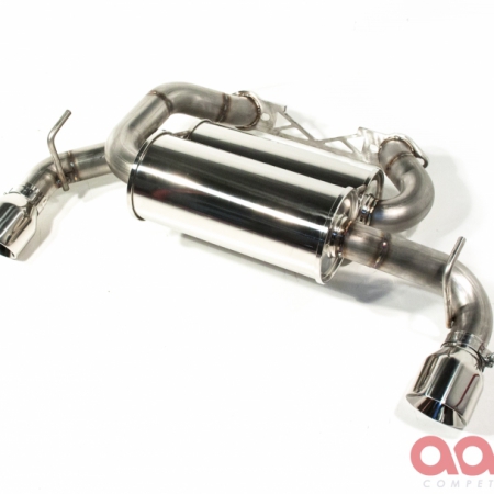 AAM Competition 370Z Axleback Exhaust System w/ Stainless 4″ Tips