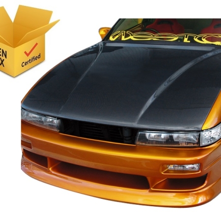 Origin Labo Type 2 Carbon Hood Black / Clear – Nissan Silvia S13 – Open Box / Cosmetic Damage