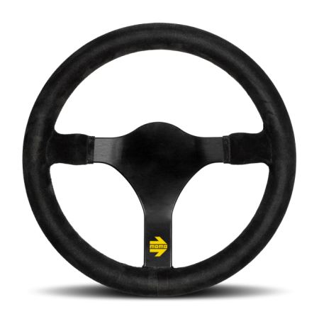 Momo MOD31 Steering Wheel 320 mm –  Black Suede/Black Spokes