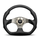 Momo Competition Steering Wheel 350 mm – Black AirLeather/Black Spokes