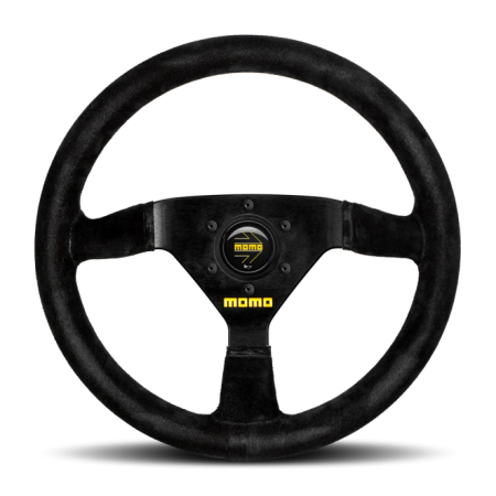 Momo MOD69 Steering Wheel 350 mm –  Black Suede/Black Spokes