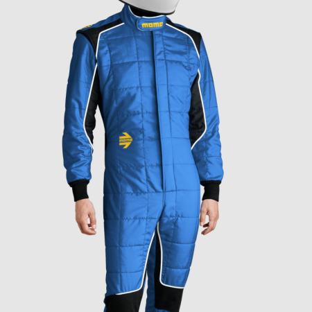 Momo Corsa Evo Driver Suits Size 56 (SFI 3.2A/5/FIA 8856-2000)-Blue