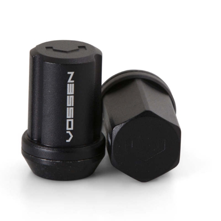 Vossen 35mm Lock Nut – 12×1.5 – 19mm Hex – Cone Seat – Black (Set of 4)