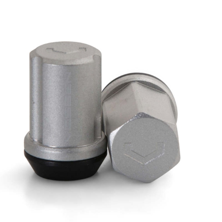 Vossen 35mm Lock Nut – 12×1.25 – 19mm Hex – Cone Seat – Silver (Set of 4)