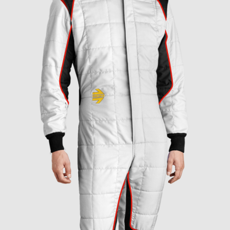 Momo Corsa Evo Driver Suits Size 50 (SFI 3.2A/5/FIA 8856-2000)-White