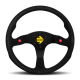Momo MOD88 Steering Wheel 320 mm –  Black Suede/Black Spokes