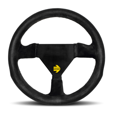 Momo MOD11 Steering Wheel 260 mm –  Black Suede/Black Spokes