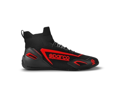 Sparco HYPERDRIVE Racing Shoe / Black & Red Size 44