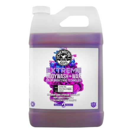 Chemical Guys Extreme Body Wash Soap + Wax – 1 Gallon