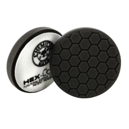Chemical Guys Hex-Logic Self-Centered Finishing Pad – Black – 4in