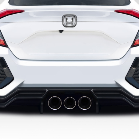 Duraflex 2016-2021 Honda Civic 4DR Broman Rear Lip Spoiler Air Dam – 3 Pieces