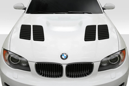 Duraflex 2008-2013 BMW 1 Series M Coupe E82 E88 GTR Hood – 1 Piece