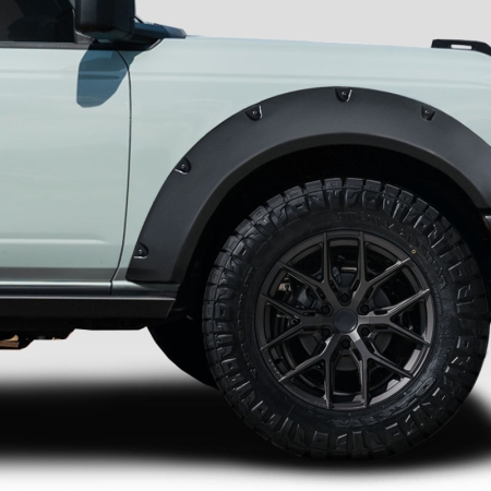 Duraflex 2021-2022 Ford Bronco Extreme Country Front Fender Flares – 2 Piece