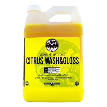 Chemical Guys Citrus Wash & Gloss Concentrated Car Wash – 1 Gallon