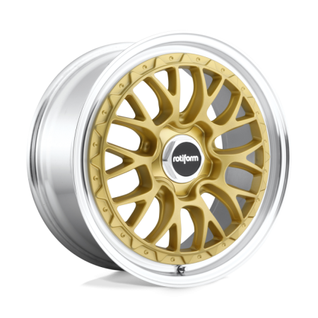 Rotiform R156 LSR Wheel 19×8.5 5×112 35 Offset – Matte Gold Machined