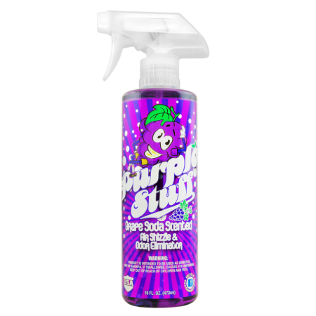 Chemical Guys Purple Stuff Grape Soda Air Freshener & Odor Eliminator – 16oz