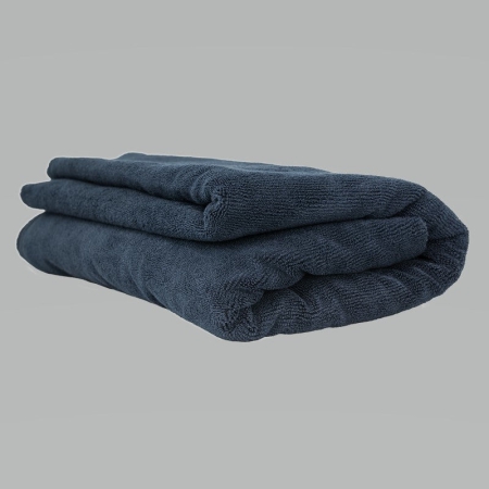 Chemical Guys Elegant Edgeless Microfiber Towel – 51in x 30in – Black