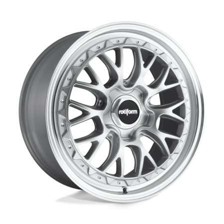 Rotiform R155 LSR Wheel 18×8.5 5×112 35 Offset – Gloss Silver Machined