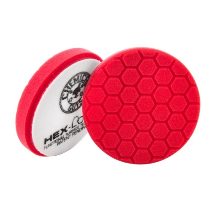 Chemical Guys Hex Logic Self-Centered Perfection Ultra-Fine Finishing Pad – Red – 6.5in