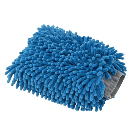 Chemical Guys Chenille Premium Scratch-Free Microfiber Wash Mitt – Blue