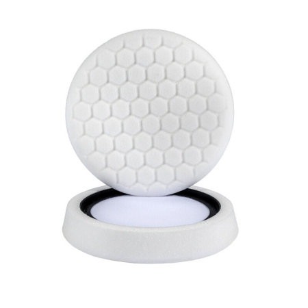 Chemical Guys Hex-Logic Self-Centered Light-Medium Polishing Pad – White – 7.5in