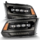 AlphaRex 09-18 Ram Truck (MK II 5th Gen 2500 Style) NOVA-Series LED Projector Headlights Chrome