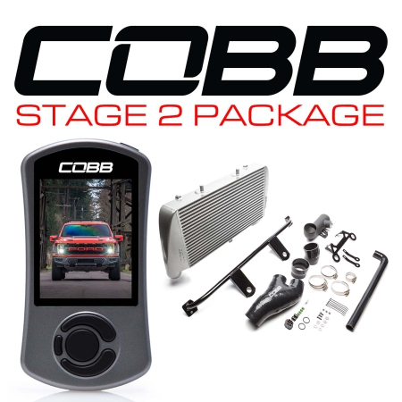 COBB STAGE 2 POWER PACKAGE SILVER FORD F-150 RAPTOR 2021-2022