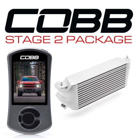COBB STAGE 2 POWER PACKAGE SILVER (FACTORY LOCATION INTERCOOLER) FORD F-150 RAPTOR 2021-2022