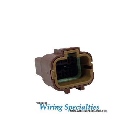 Wiring Specialties Brown 240sx S13 Chassis Interface Connector MALE