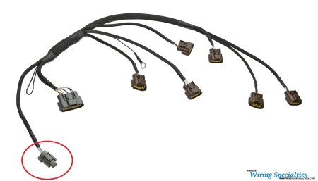 Wiring Specialties RB25DET Series 1 Coil Pack Harness Power Connector (coil pack harness side)