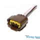 Wiring Specialties VH45 S1 TPS (Throttle Position Sensor) Connector