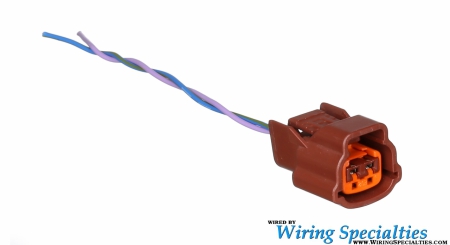 Wiring Specialties S13 KA24 Idle Air Connector – Late Style (IAC)(Brown)