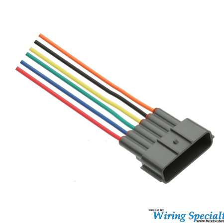 Wiring Specialties VG30 6-pin Power Transistor Connector – MALE New Style