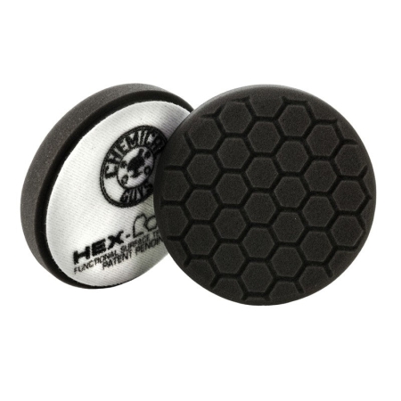 Chemical Guys Hex Logic Self-Centered Finishing Pad – Black – 7.5in