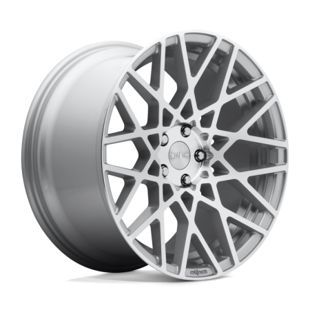 Rotiform R110 BLQ Wheel 20×10 5×112 35 Offset – Gloss Silver Machined