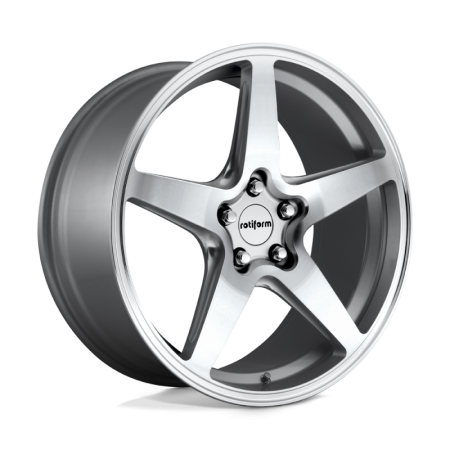 Rotiform R147 WGR Wheel 18×9.5 Blank 25 Offset – Gloss Silver