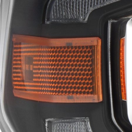 AlphaRex NOVA-Series LED Projector Headlights Black – 14-21 Toyota Tundra MK II