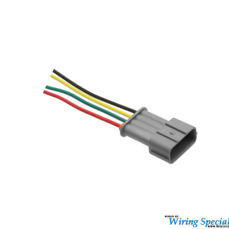 Wiring Specialties SR20 4-Pin Igniter Connector Male