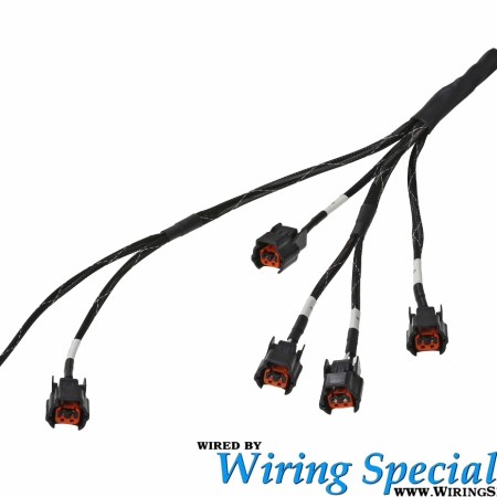 Wiring Specialties Z32 VG30DE(TT) OEM New Style Injector Sub-Harness (Oval w/ Latch Retainer)