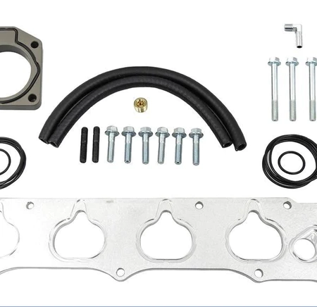 PRL Motorsports Honda / Acura K24Z RBC / RRC Intake Manifold Adapter Flange & ZDX Throttle Body Kit w/ Hardware