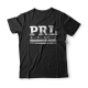 PRL Motorsports Vintage Seal T-Shirt, 2XL BC3001 – Baby Blue Black/PMS 431C