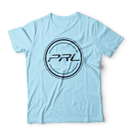 PRL Motorsports Vintage Seal T-Shirt, 2XL BC3001 – Baby Blue Black/PMS 431C