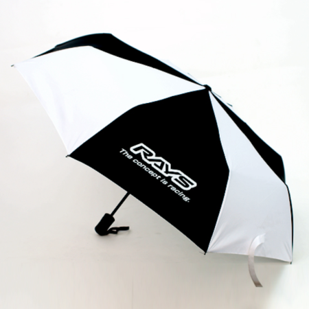Volk Racing Rays Umbrella Black and White