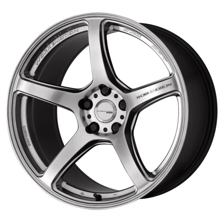 Work Wheels Emotion T5R Middle Concave 18×8.5 +45 5×114.3 Glow Silver